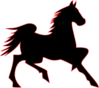 Fire Horse Clip Art